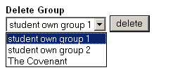 group manager: delete group