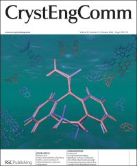 cover art for CrystEngComm, 8(10), 746-747, (2006)