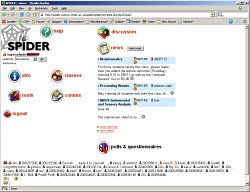SPIDER V home page